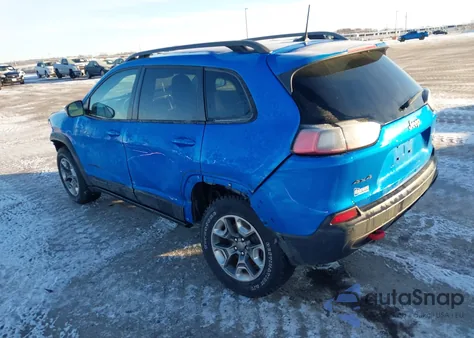 2019 Jeep Cherokee Trailhawk 4X4 z USA, uszkodzony, nr VIN 1C4PJMBN1KD227124